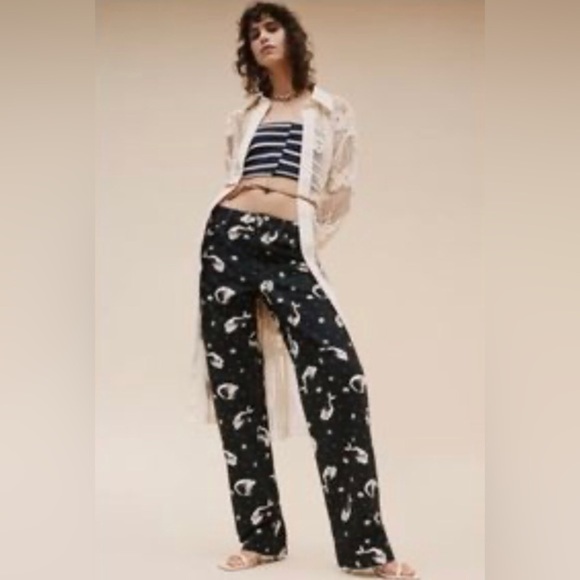 Zara The Trevor full length‎ black “Off The Seas” signature denim jeans size 4 - Picture 1 of 7